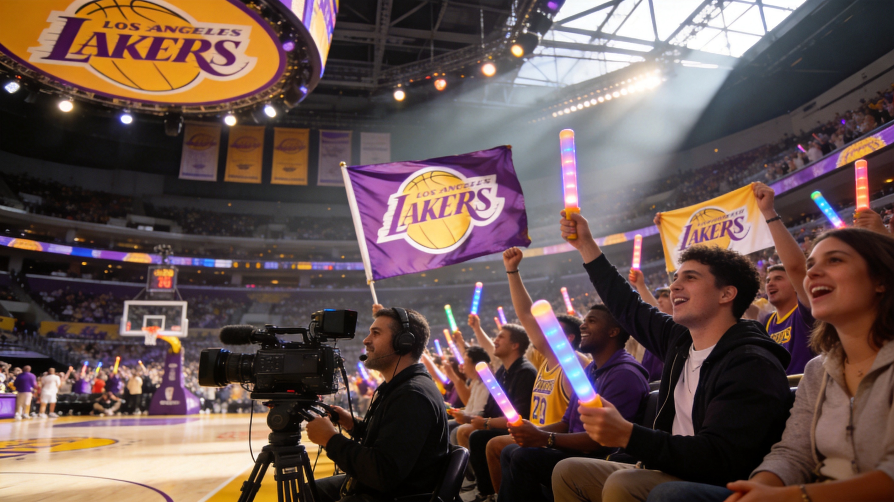 湖人对阵勇士NBA直播封面
